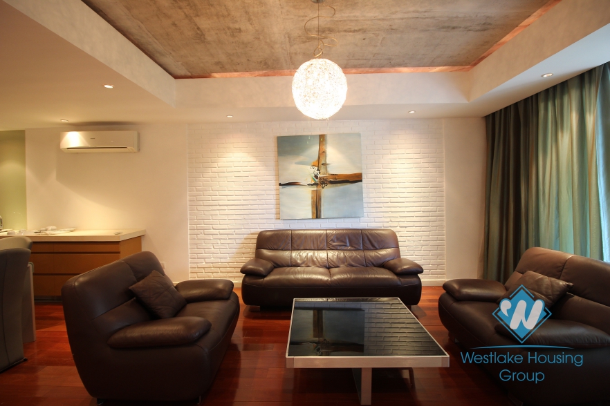 Wonderful apartment for rent in Tay Ho Street, Tay Ho District, Hanoi.
